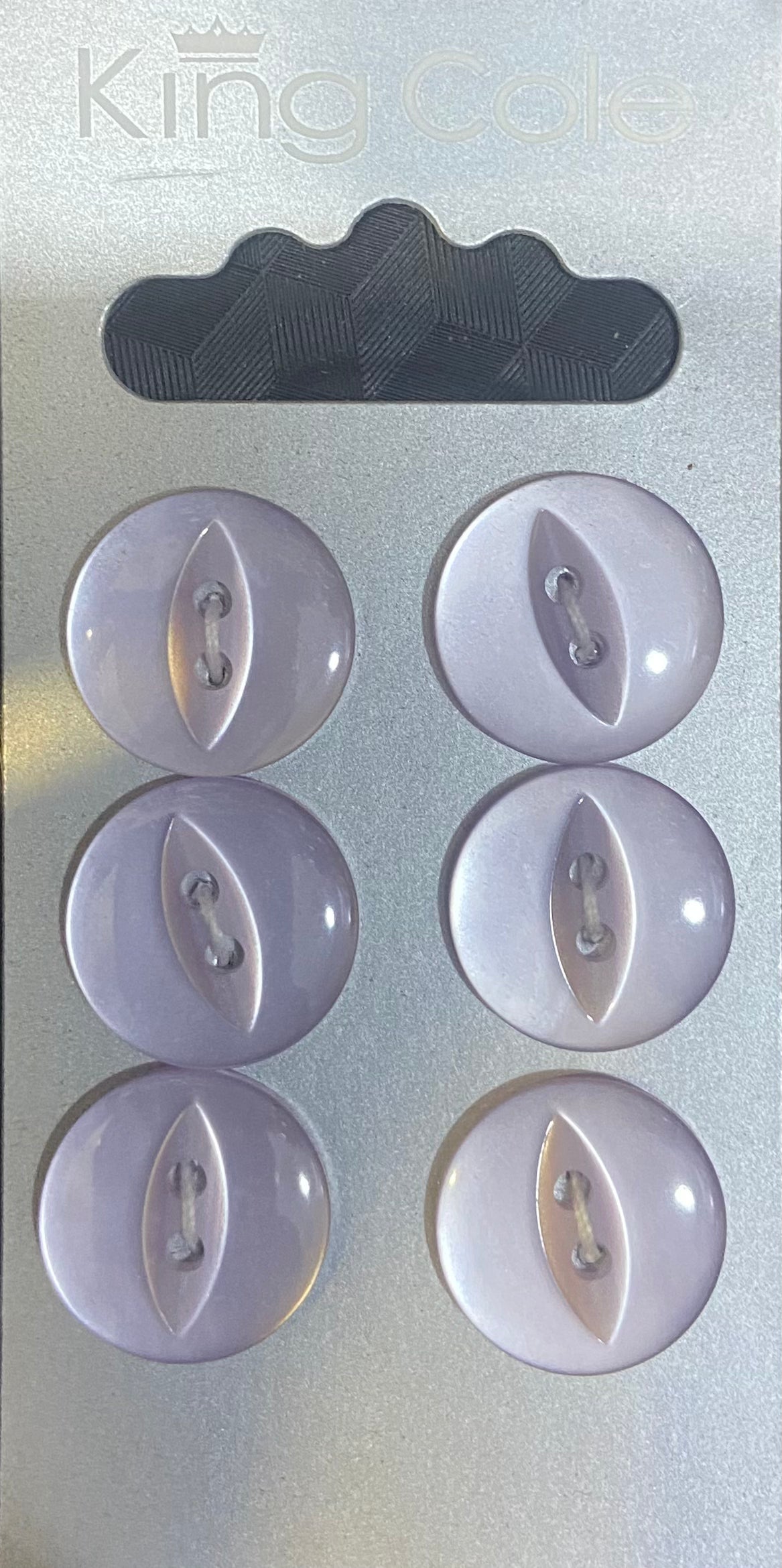 KING COLE BUTTON X6