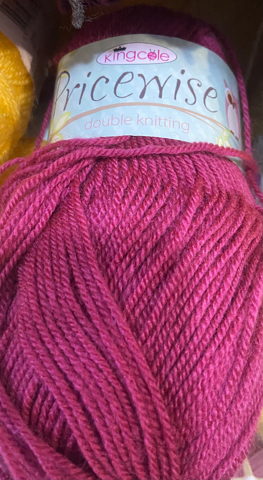 KING COLE PRICEWISE DAHILA WOOL 100g