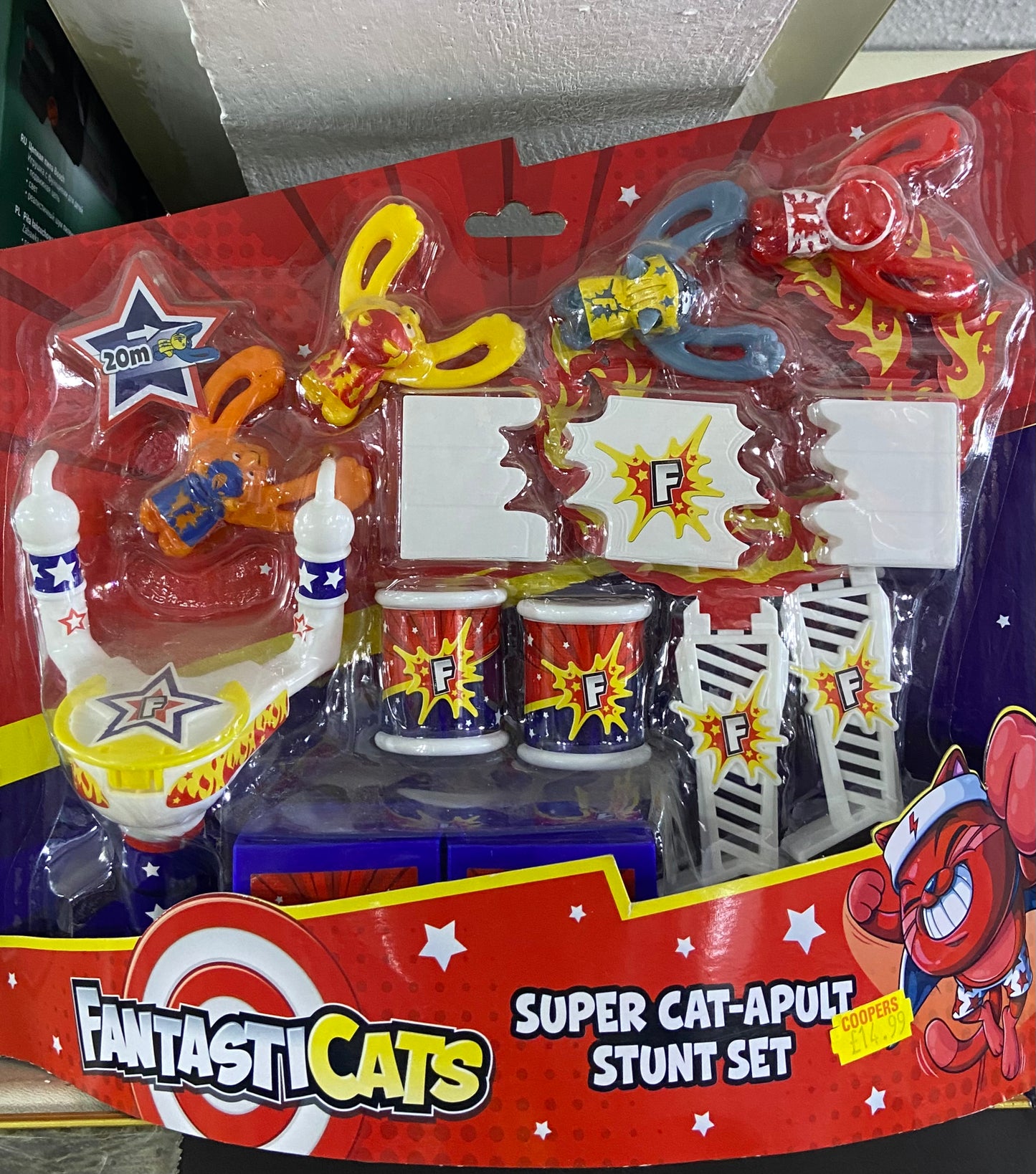 SUPER CAT-APULT STUNT SET