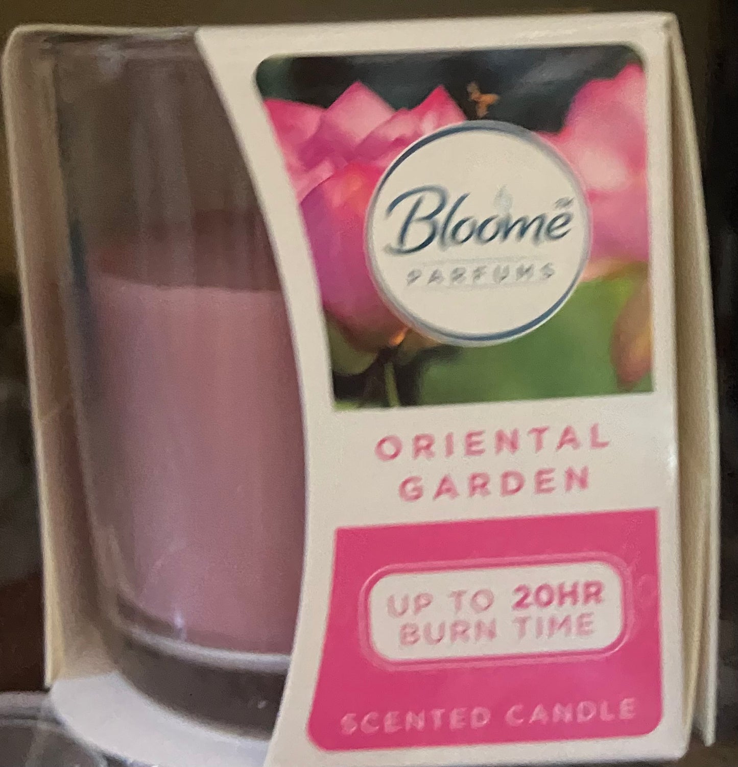Bougie parfumée jardin oriental
