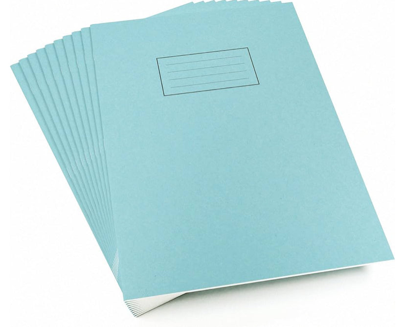 A4 Lined Blue Exercise Book - 80 Pages - SILVINE