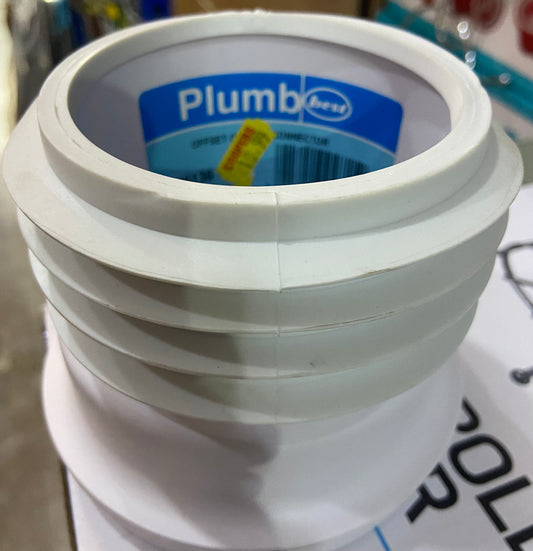PLUMB OFFSET OUTLET CONNECTER