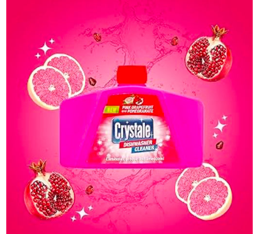 Nettoyant Lave-Vaisselle Crystale - Pamplemousse Rose et Grenade 250ml