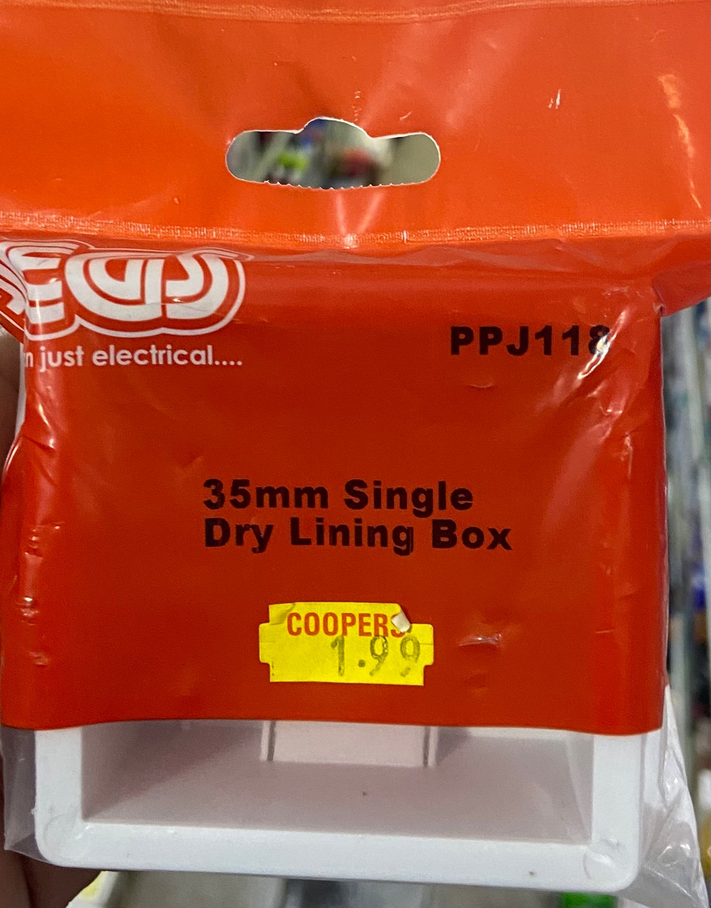 JEGS 35mm SINGLE DRY LINING BOX