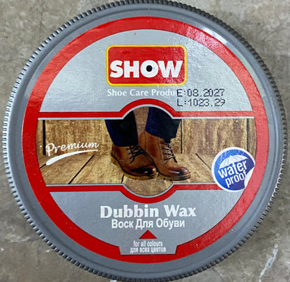 Show Dubbin Waterproofing Wax - Neutral 50ml