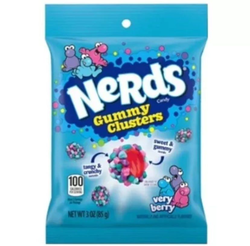 NERDS GUMMY CLUSTERS VERY BERRY