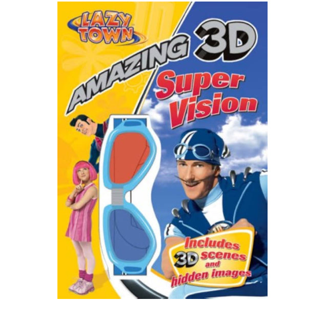 LAZY TOWN AMAZING 3D SUPER VISION BOOK