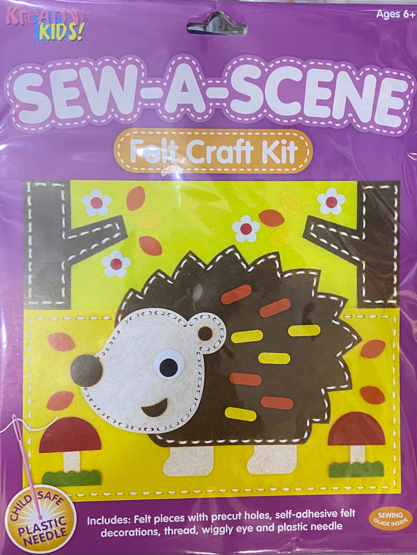 SEW-A-SCENE FELT CRAFT KID ages 6+