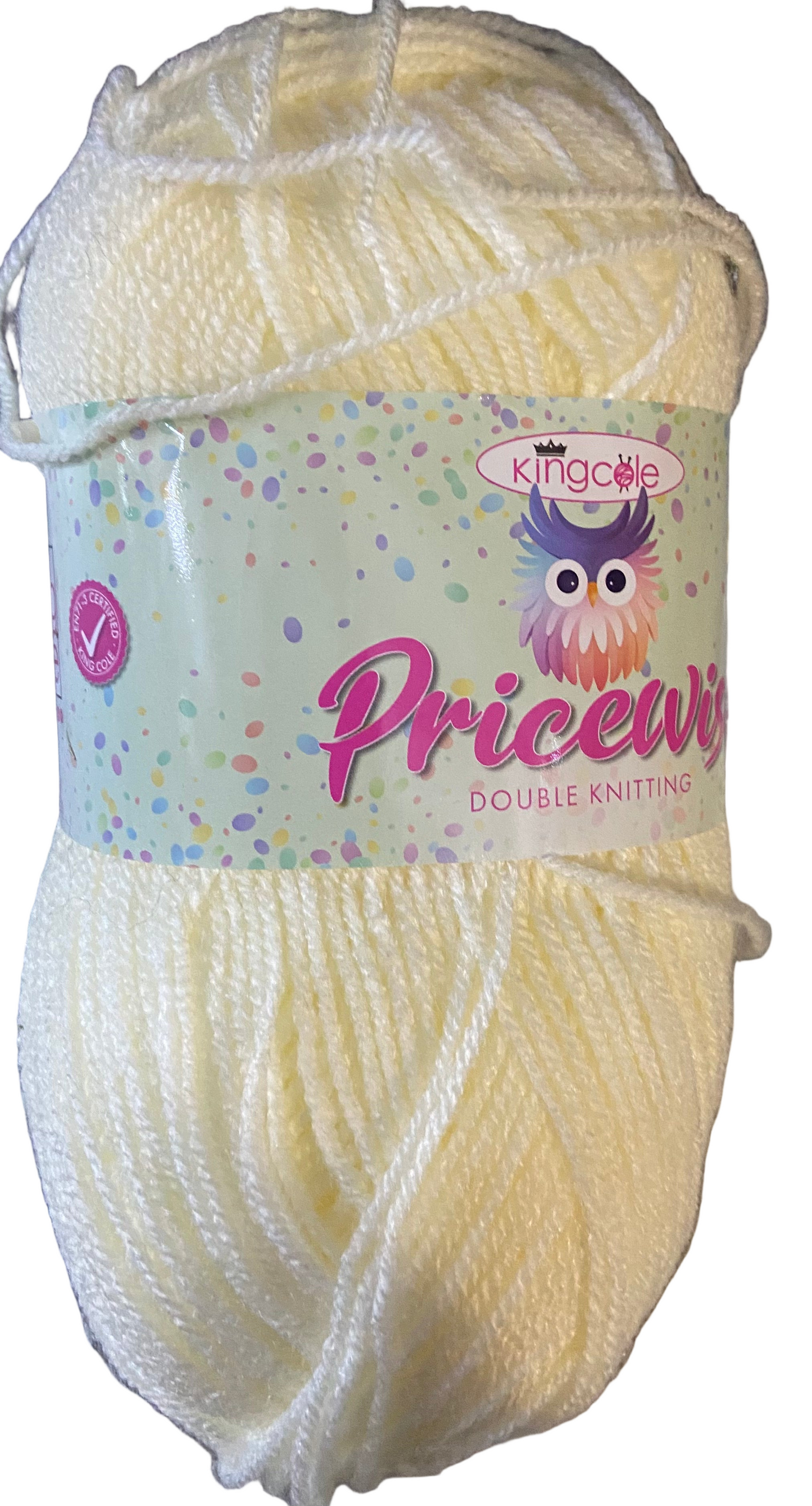 King Cole Pricewise Double Knitting Yarn Shade 46 Natural 100g