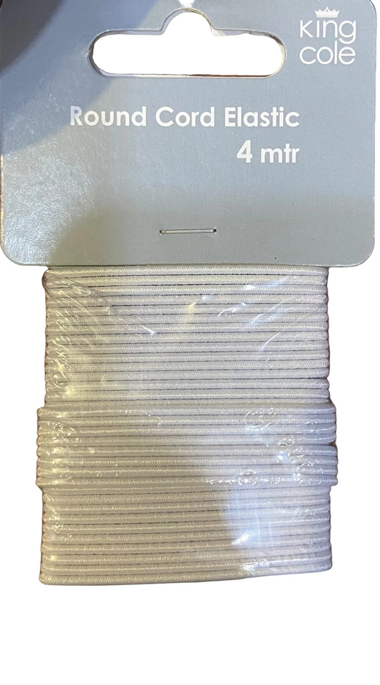 KING COLE ROUND CORD ELASTIC 4M