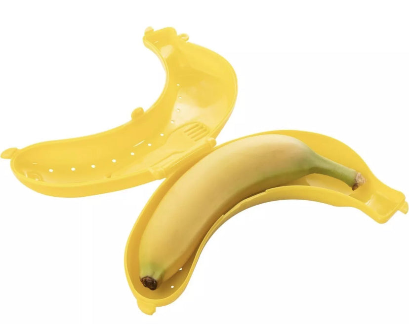 BANANA BOX WITH FORK