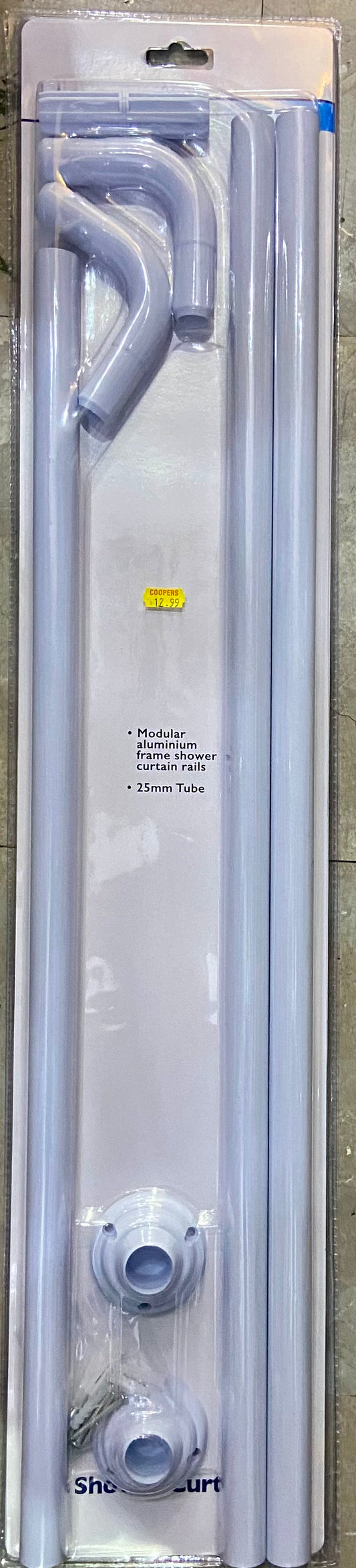 Barres de rideau de douche en aluminium modulaires BLUECANYON