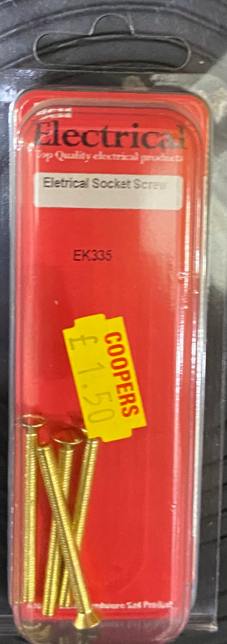 ELECTRICAL SOCKET SCREW