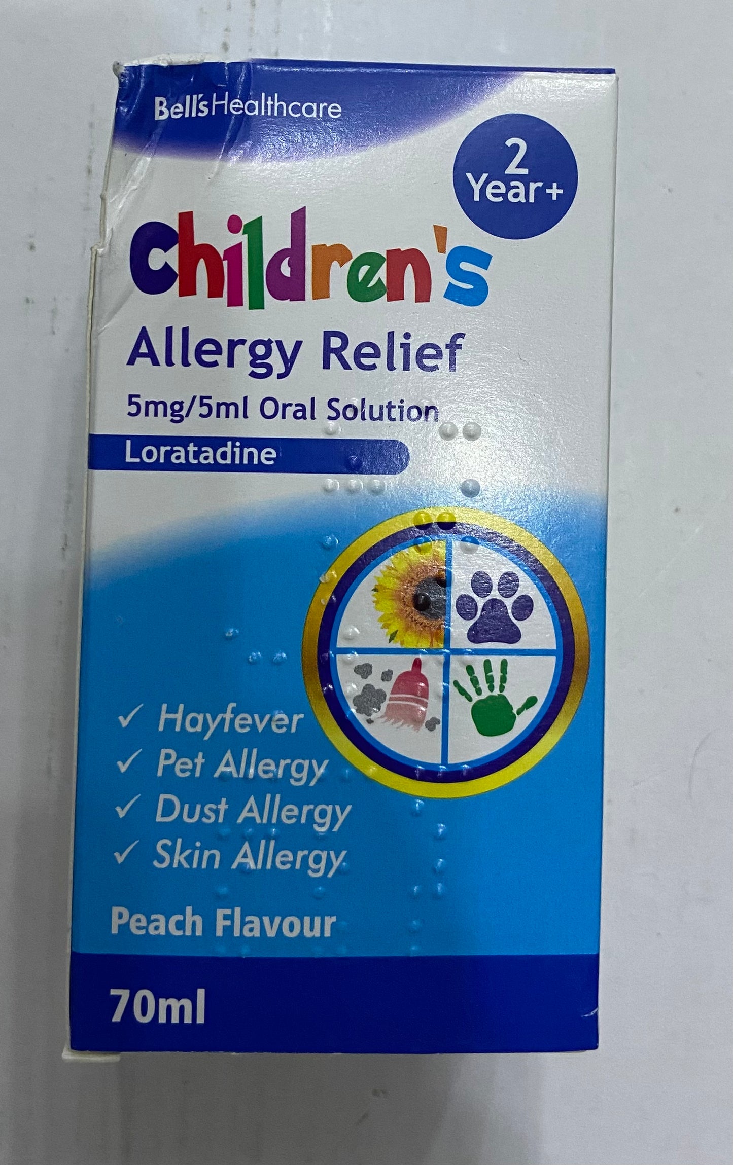 CHILDREN’S ALLERGY RELIEF 5mg/5ml Oral solution