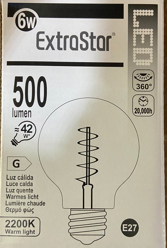 EXTRA STAR LED E27 6w Pack Of 1