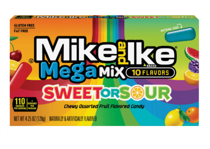 MIKE AND IKE MEGA MIX SWEET OR SOUR