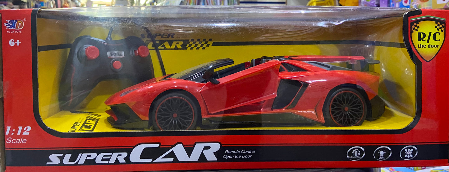 SUPER VOITURE TÉLÉCOMMANDÉE rouge