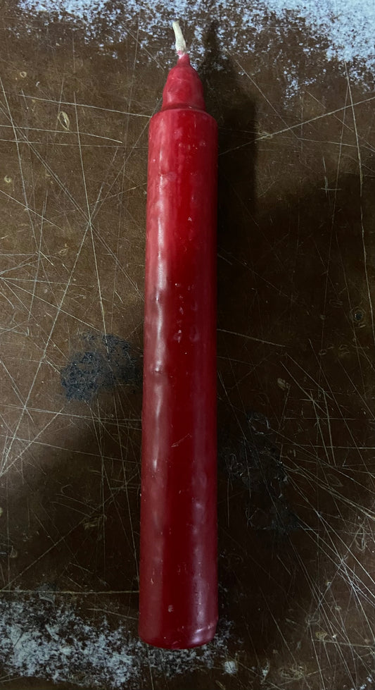 Bougies moyennes rouges