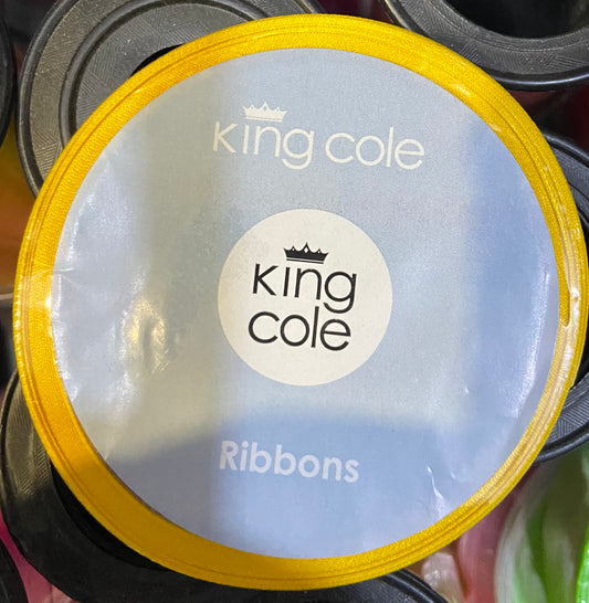 KING COLE RIBBON 5M Lemon