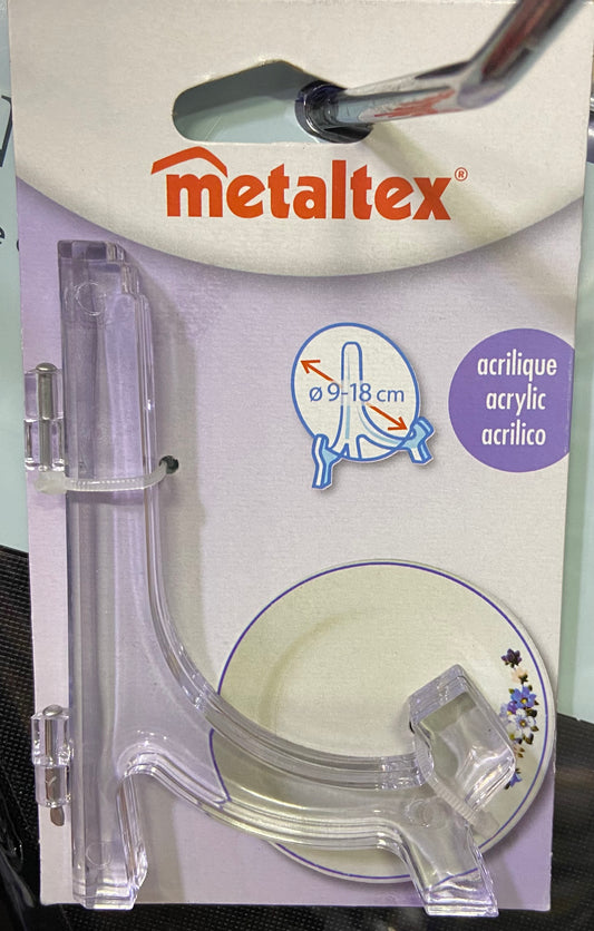 PLATE HOLDER STYLISH HEAVY DUTY TRANSPARENT