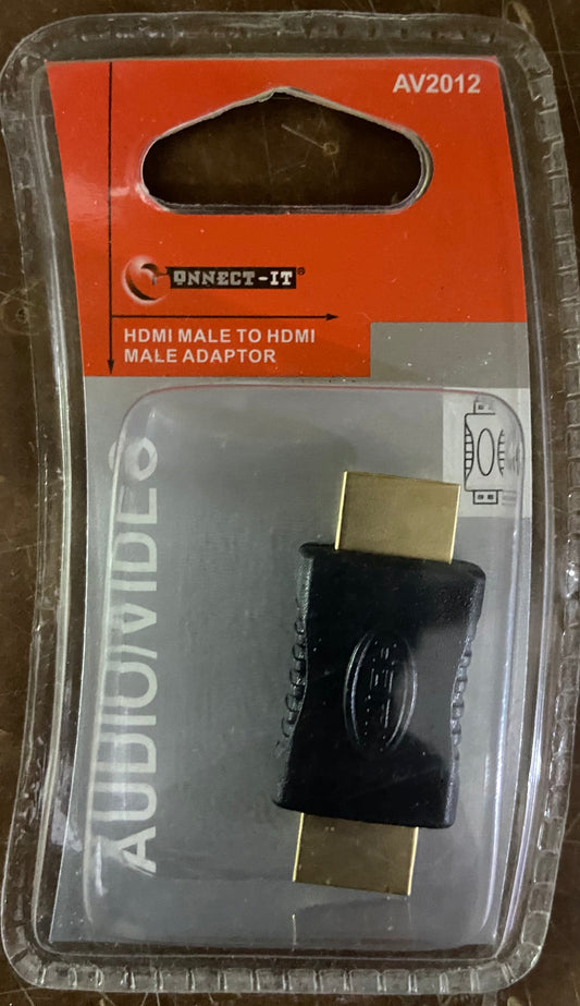 ADAPTATEUR HDMI MÂLE VERS HDMI MÂLE