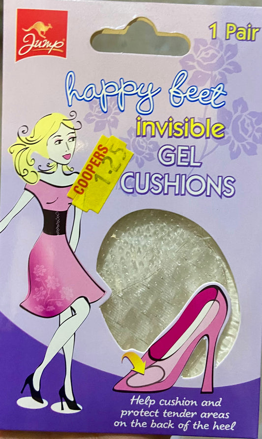 HAPPY FEET INVISIBLE GEL CUSHIONS