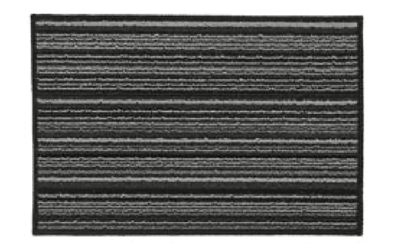 Jvl Arona Indoor Washable Mat - Stripe 40x60cm.