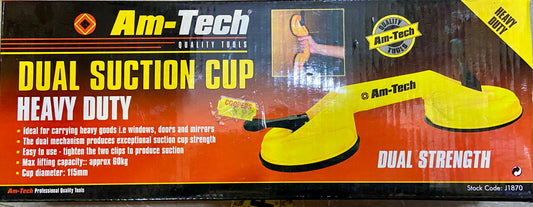 AM-TECH DOUBLE VENTOUSE ROBUSTE