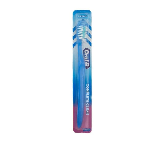 BROSSES À DENTS ORAL B COMPLETE CLEAN COULEURS ASSORTIES