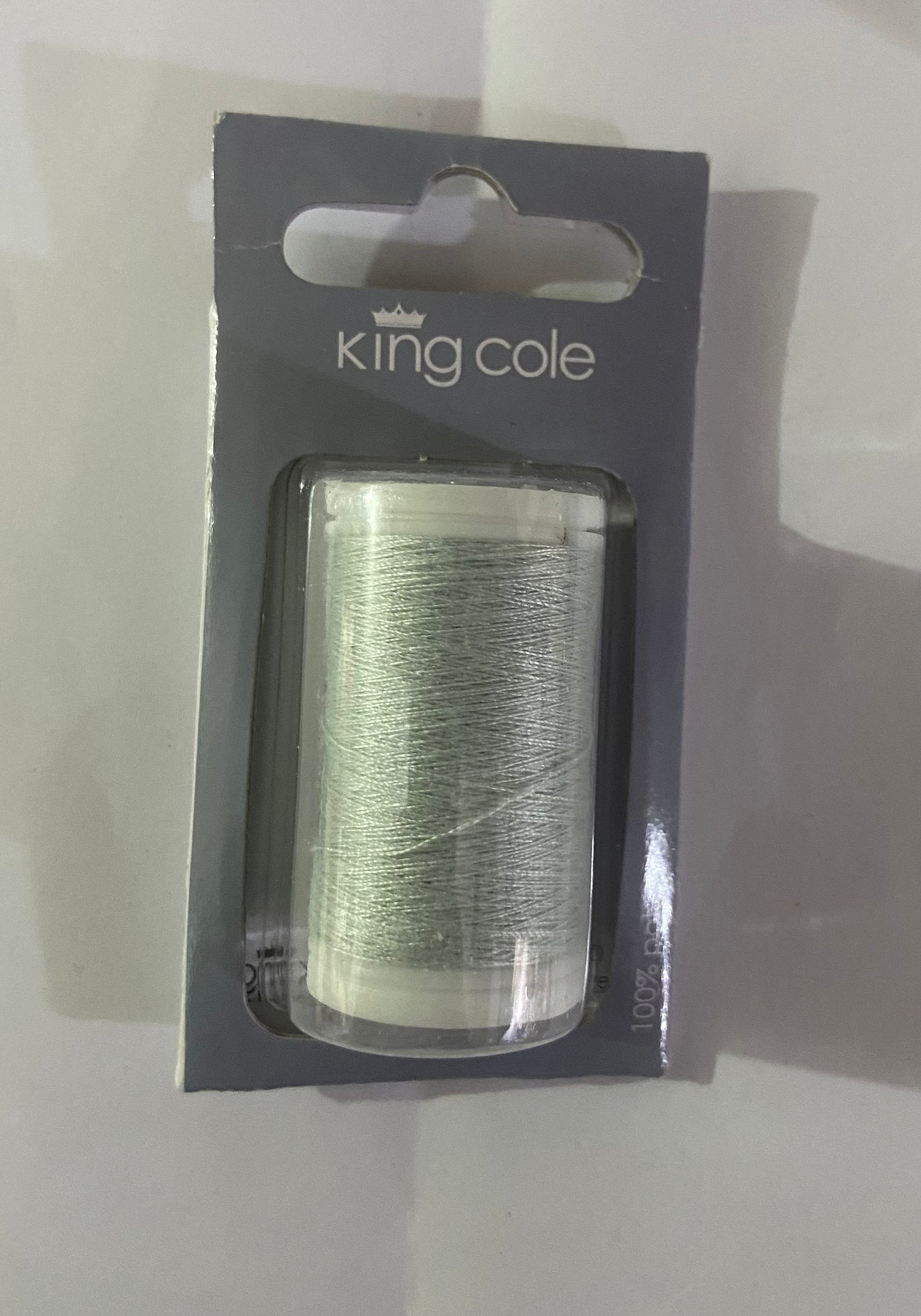 QUALITY SEWING THREAD 200M POLYESTER-BARELY BLUE