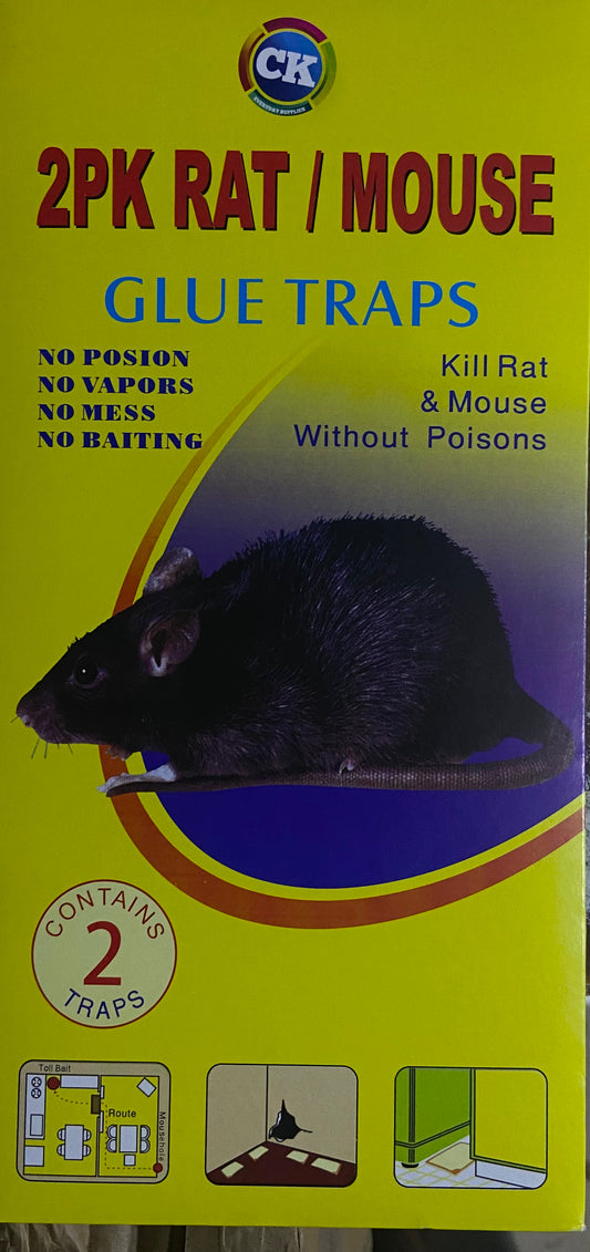 Piège à glu pour rats/souris - 2 paquets