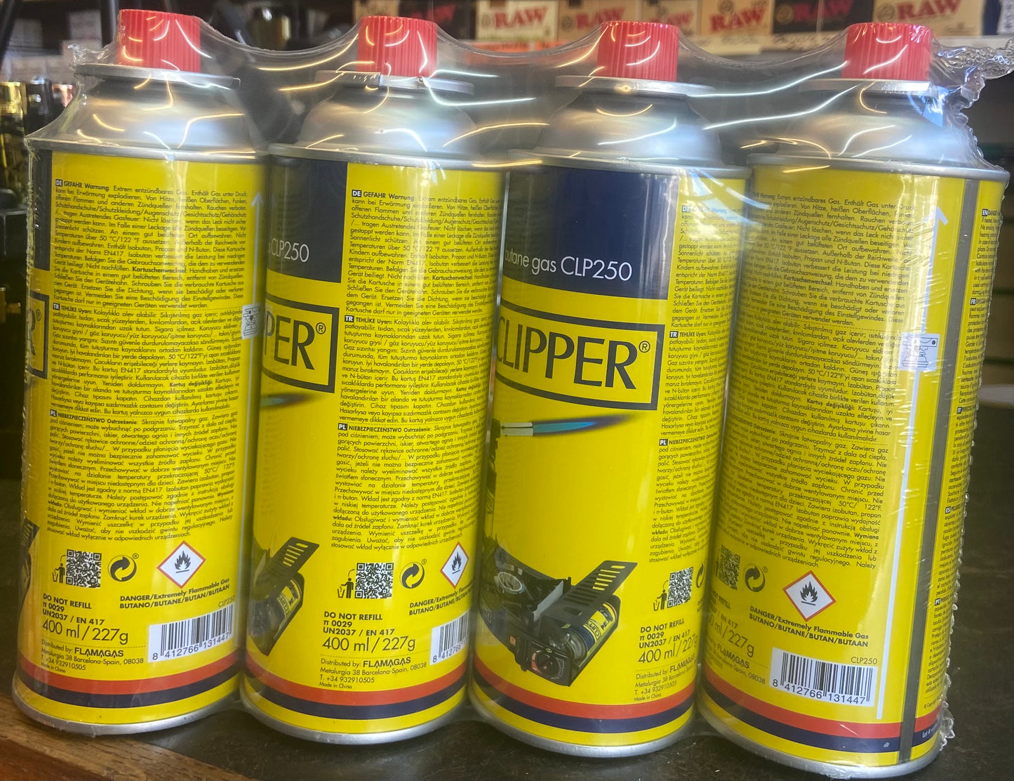 CLIPPERS GAZ BUTANE CLP250