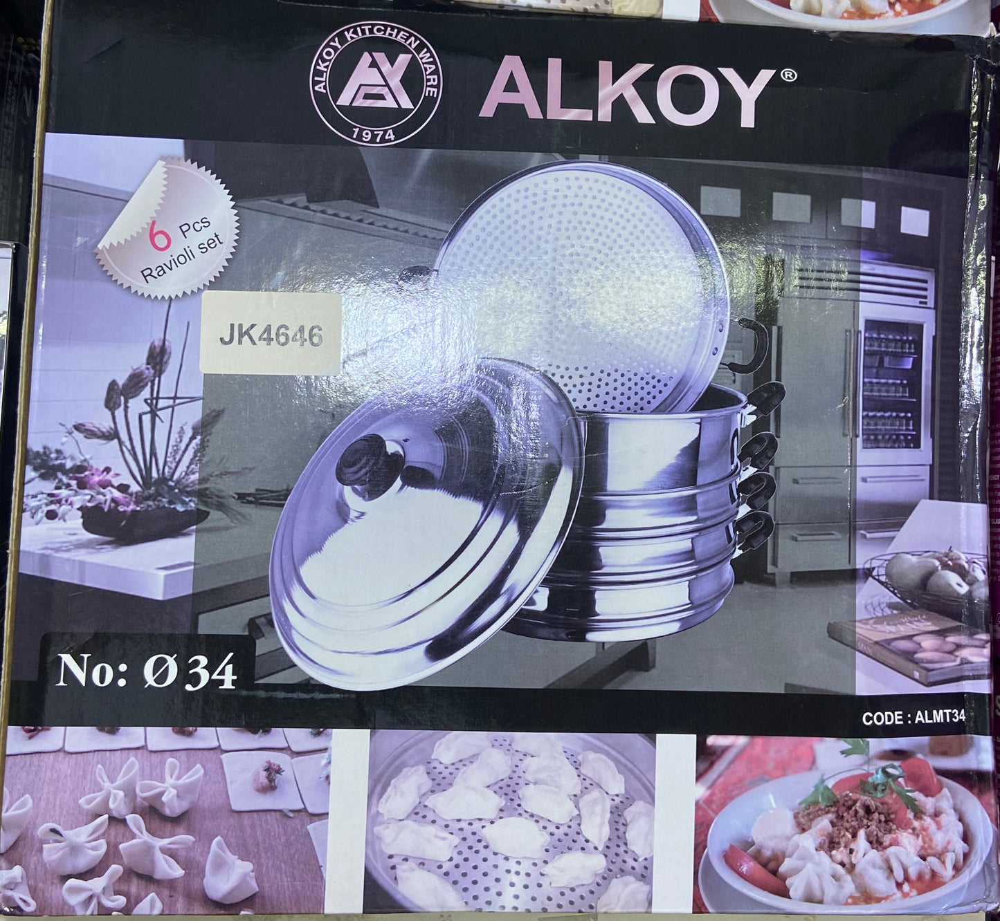 ALKOY 6pcs RAVIOLI SET