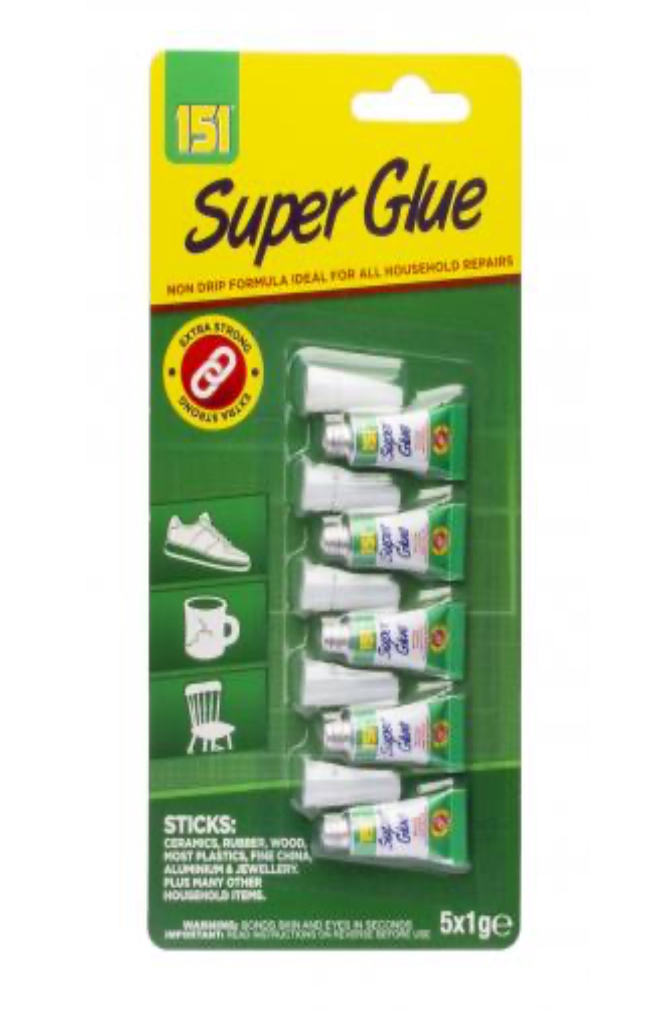 151 COLLE EXTRA FORTE LOT DE 5