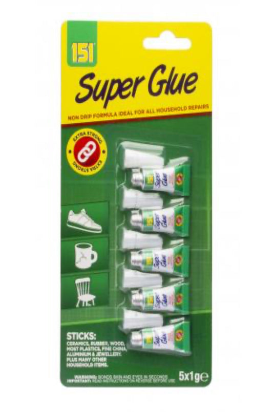 151 SUPER GLUE PACK OF 5