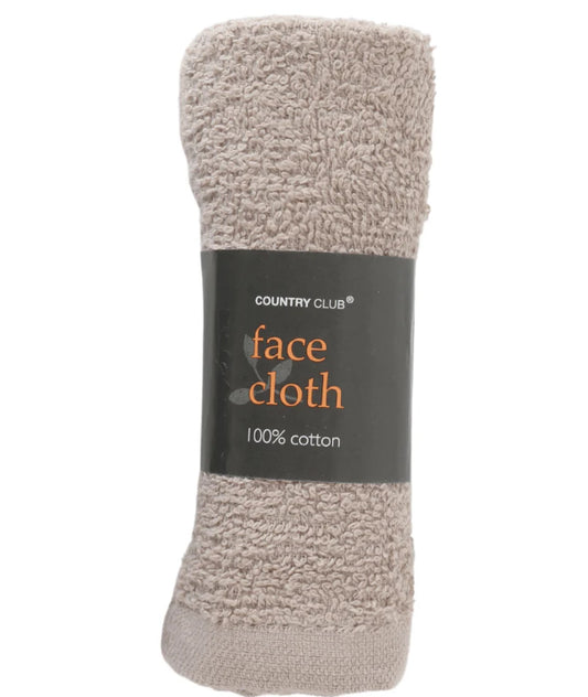 FACE CLOTHES ASSORTED COLOURS