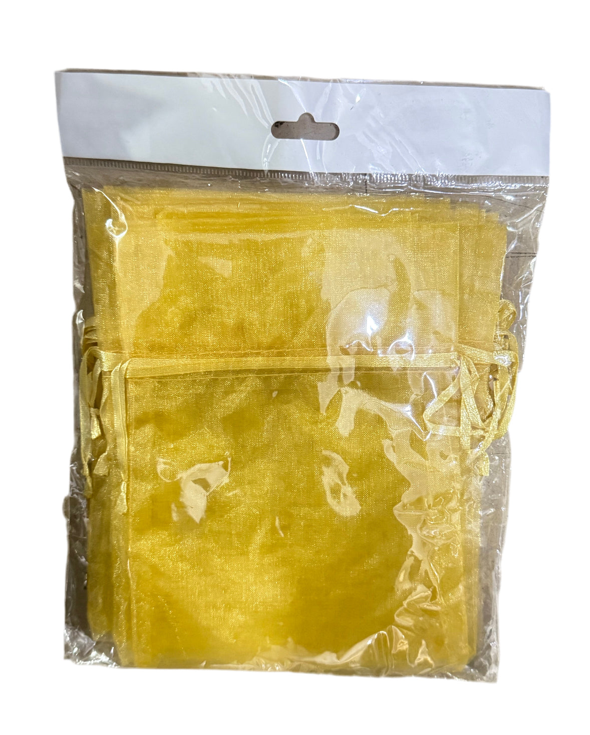 ORGANZA FAVOUR BAGS GOLD