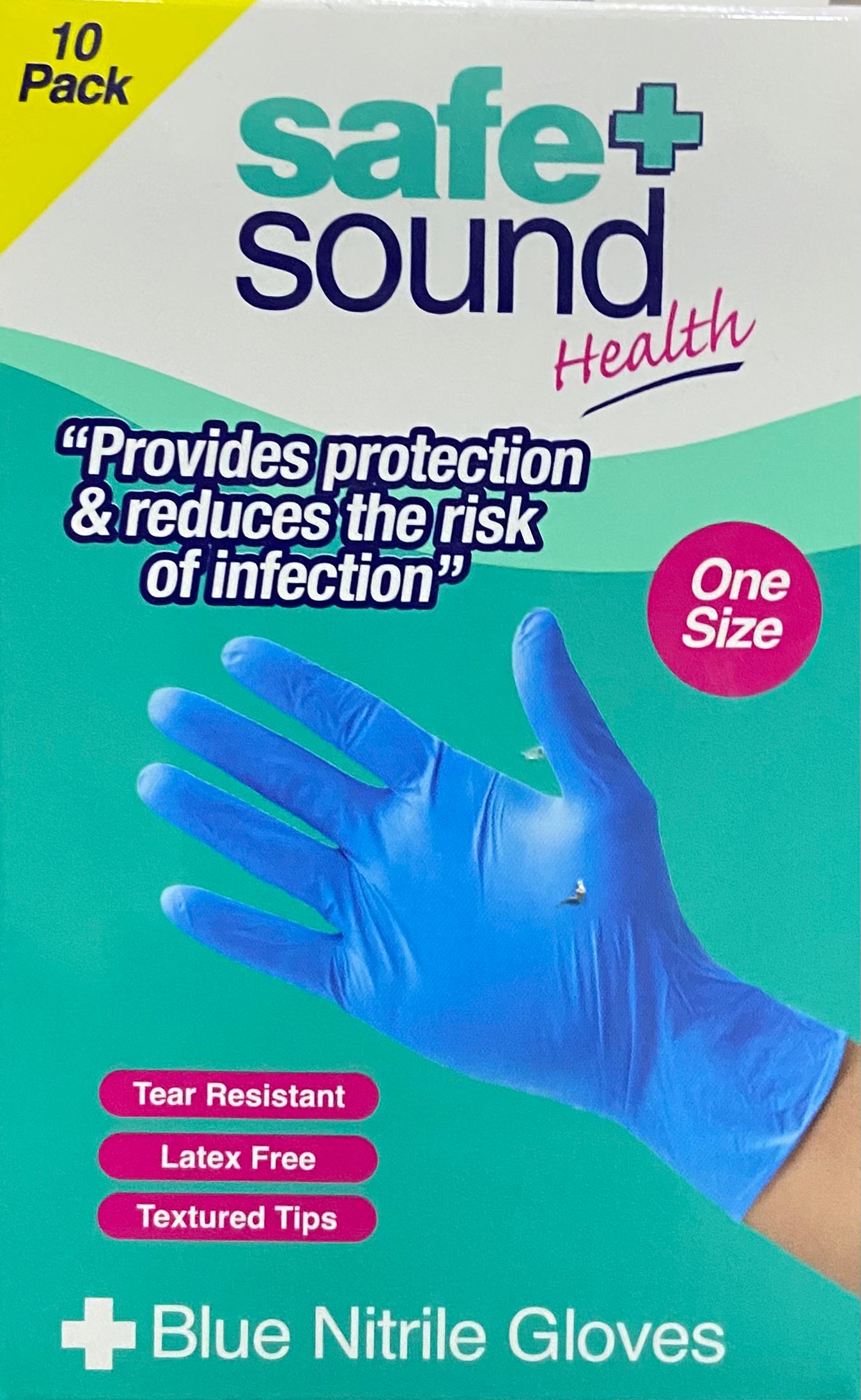 BLUE NITRILE GLOVES