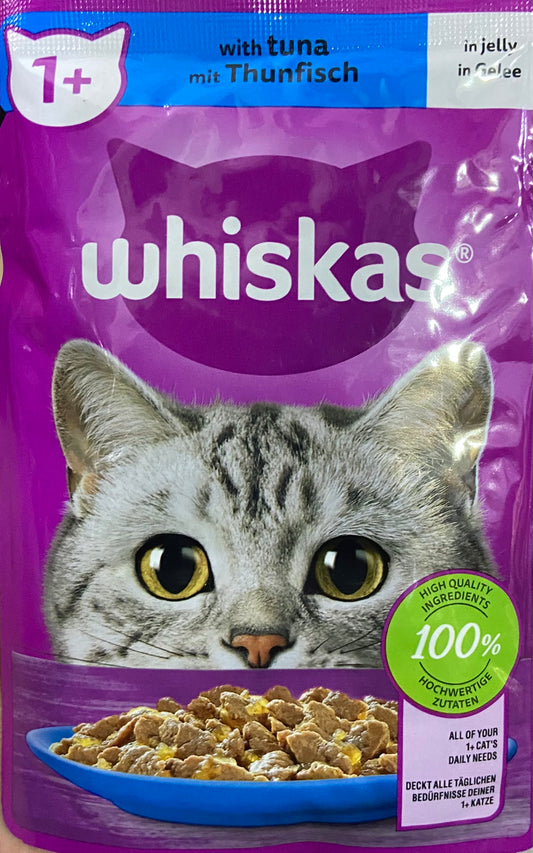 WHISKAS WITH TUNA mit THUNFISCH