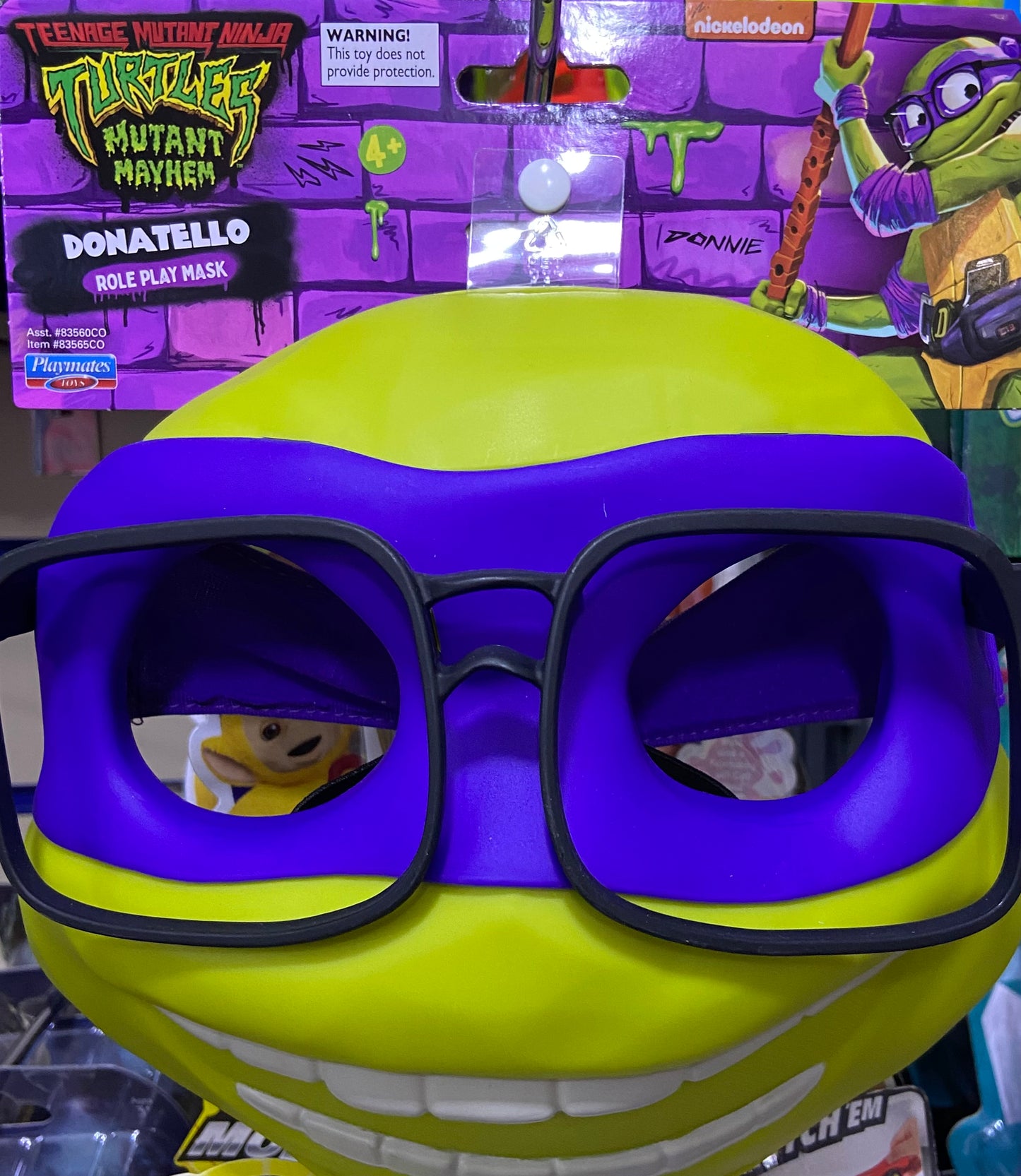 MASQUE DE JEU DE RÔLE TORTUES NINJA DONATELLO