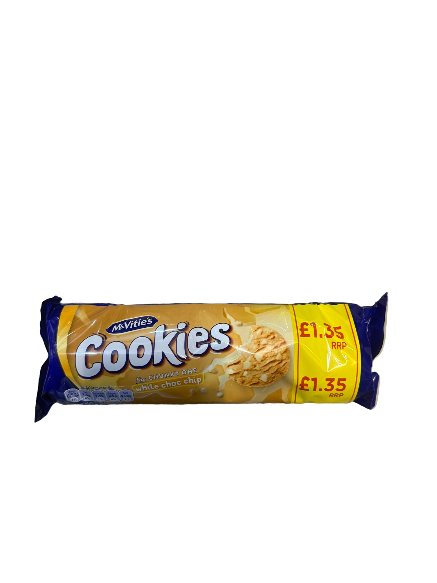 McVitie's Cookies The Chunky One White Choc Chip 150g