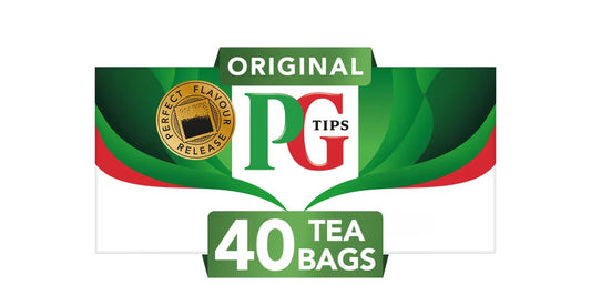 PG TIPS ORIGINAL 40 BLACK TEA BAGS