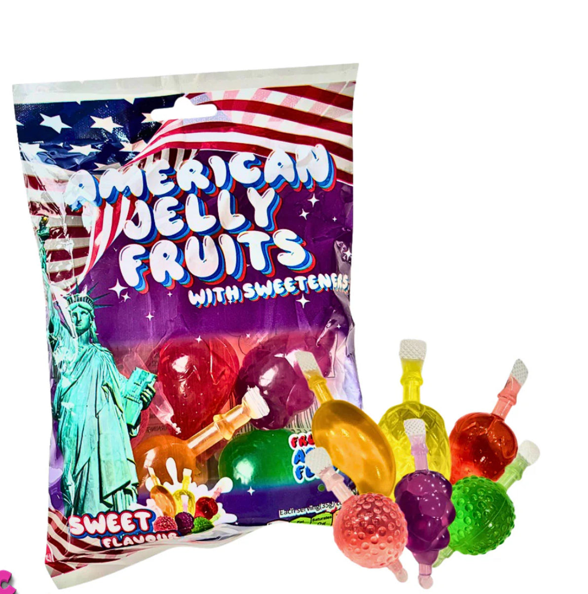 AMERICAN JELLY FUITS SWEET FLAVOUR 280g