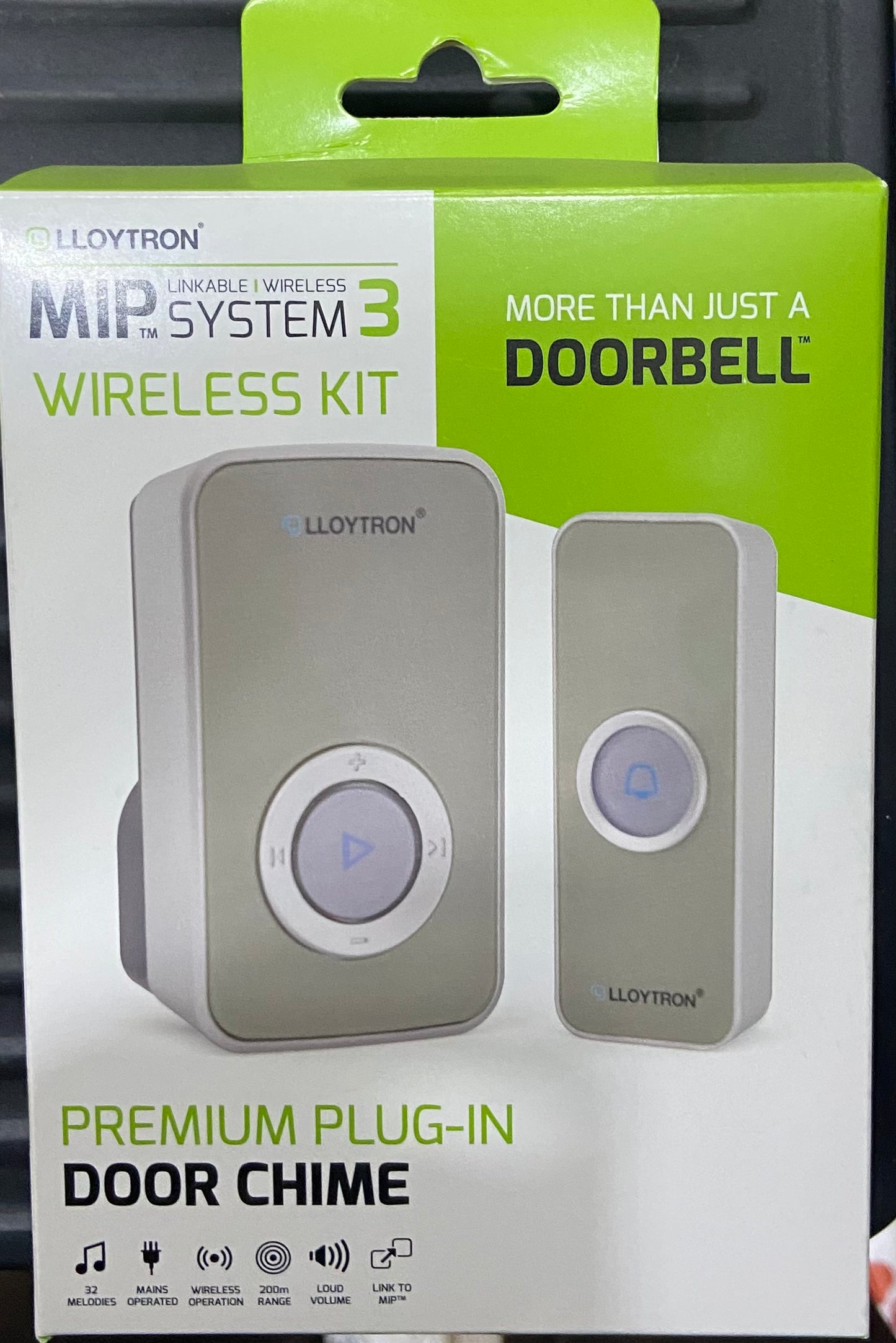 LLOYTRON PREMIUM PLUG-IN DOOR CHIME