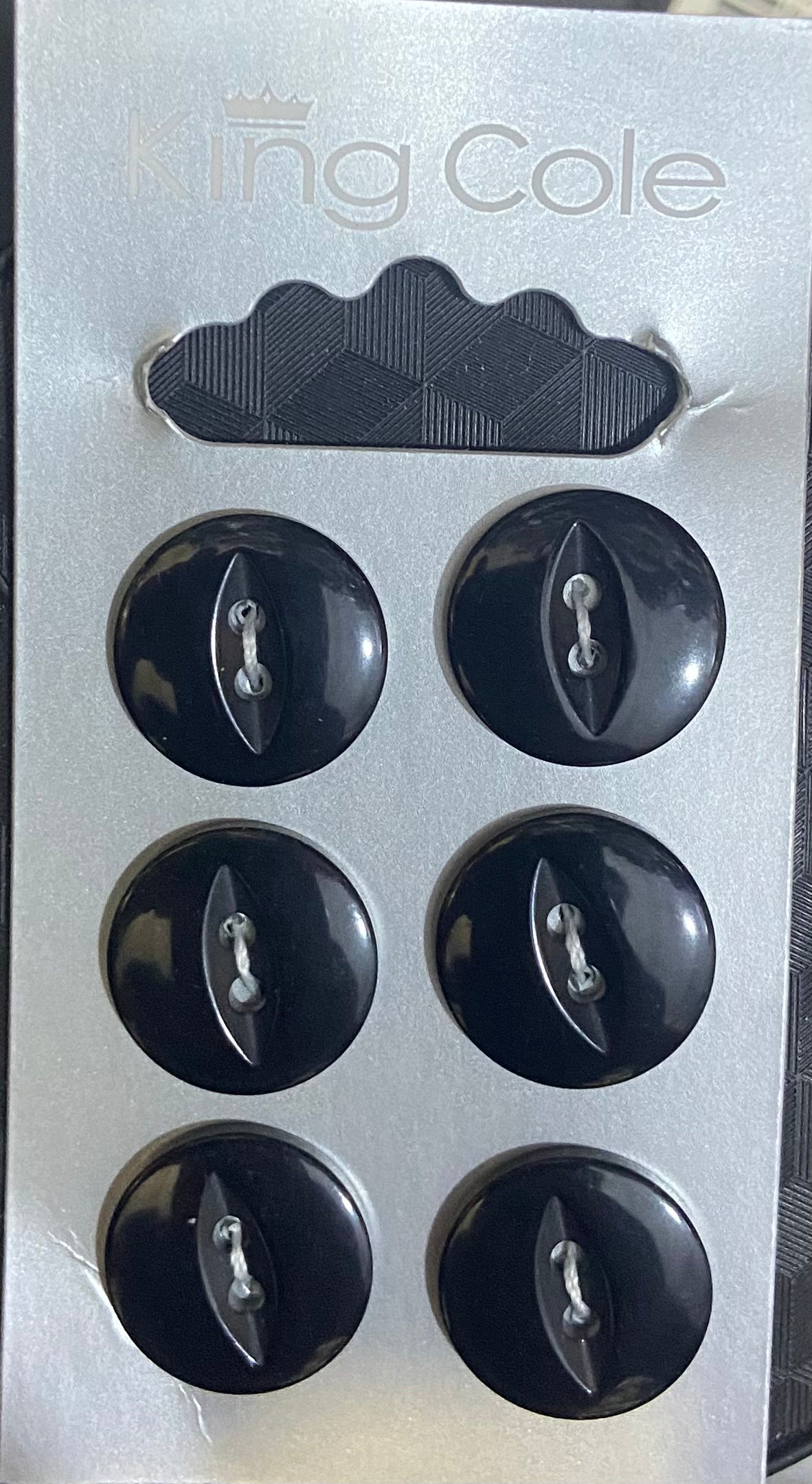 KING COLE BUTTON X6