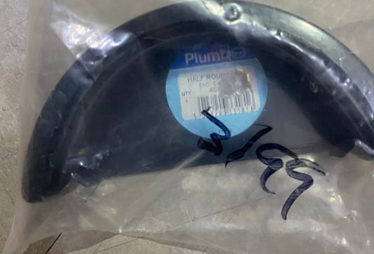 PLUMP HALF ROUND STOP END-EXTERNAL