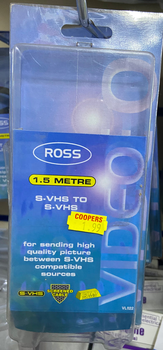 ROSS 1.5m S-VHS TO S-VHS