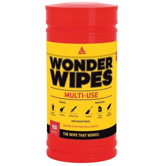 EVERBUILD WONDER WIPES MUTI-USE 100 WIPES PACK