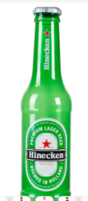 BOUTEILLE D'ARGENT HINECKEN