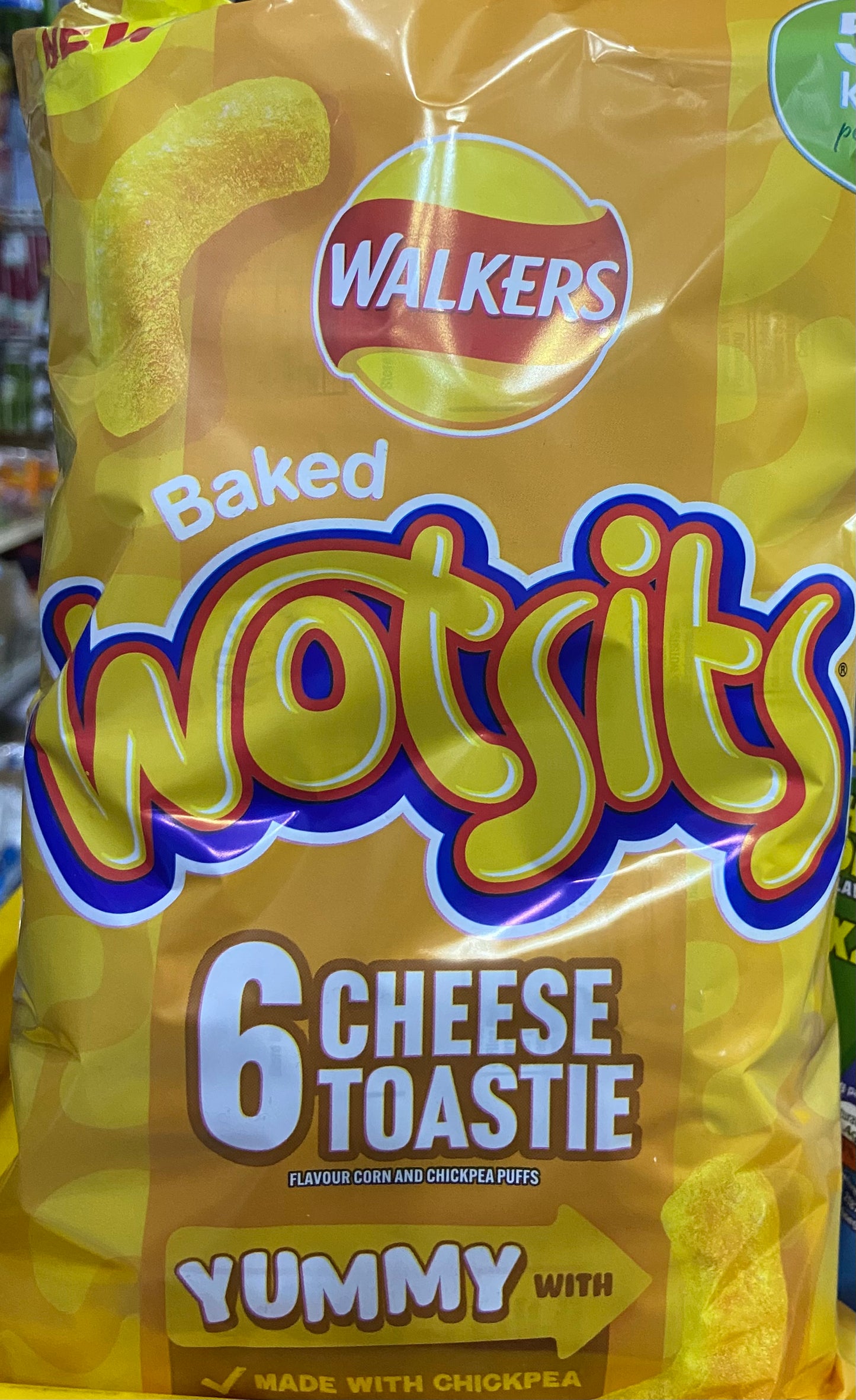 Walkers Wotsits Cheese Toastie 6pk